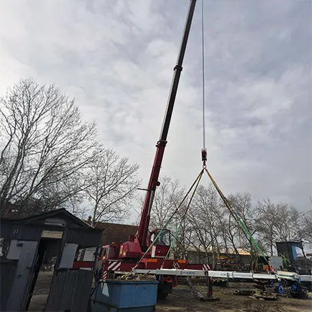 Épületszerkezet-beemelés