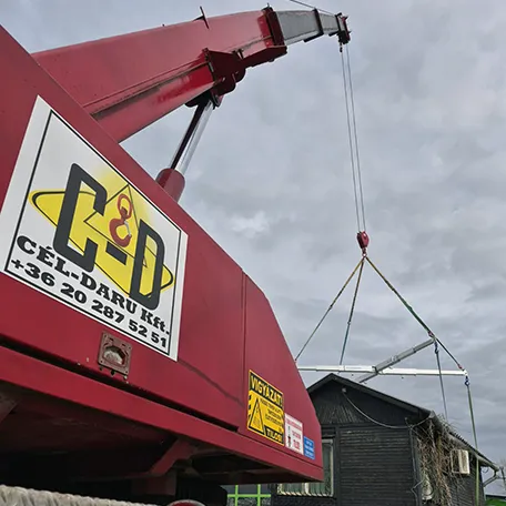 Precíz szerkezetemelés